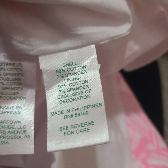 Lilly Pulitzer Macfarlane Pelican Pink Sea Cups Seashell Nautical Preppy Dress - Picture 5 of 7